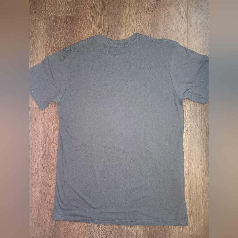 🎃 Happy HalloThanksMas Ladies Holiday T-shirt (Size Medium) - Picture 4 of 6
